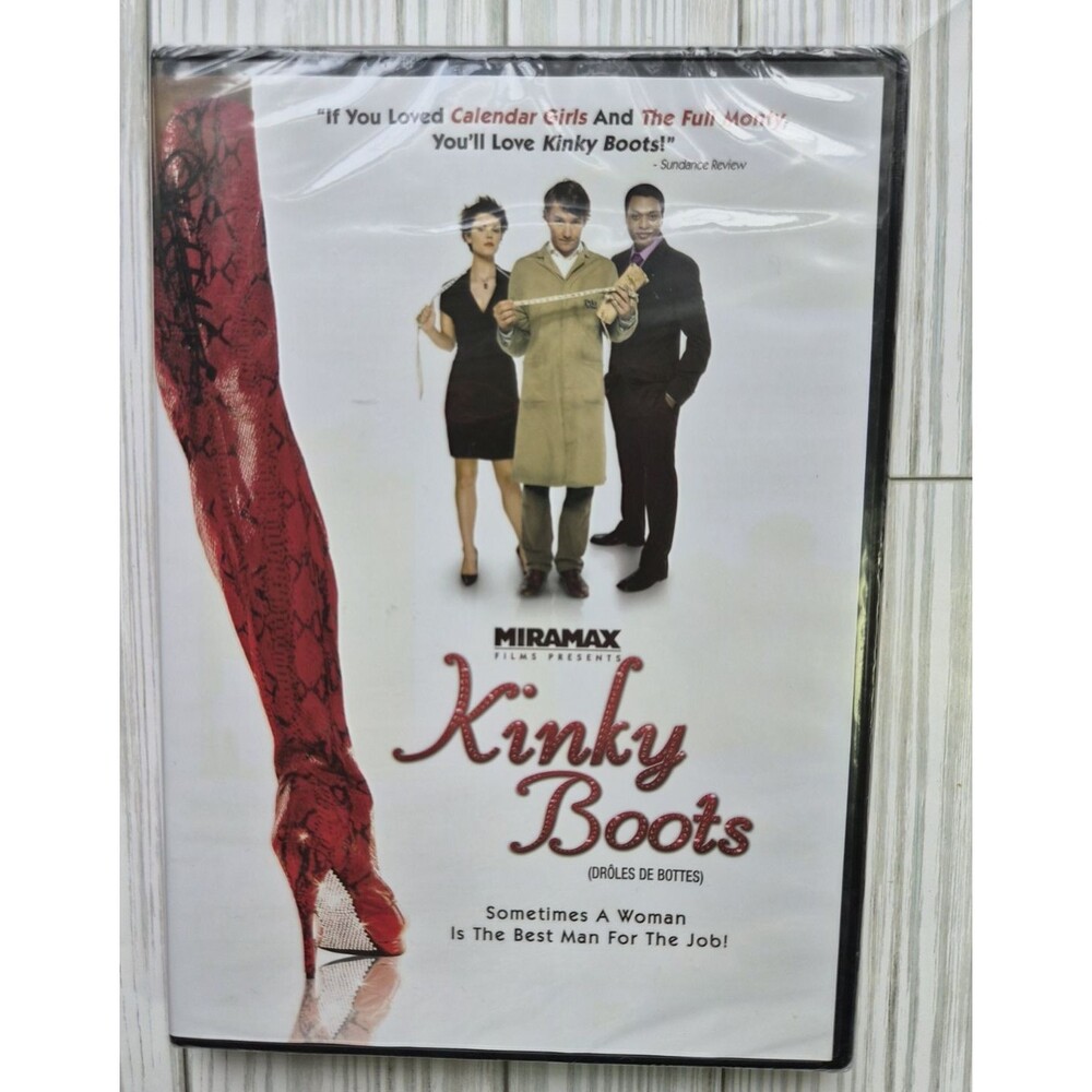 Kinky Boots DVD 2005 Miramax Movie Chiwetel Ejiofor Joel Edgerton Comedy NEW